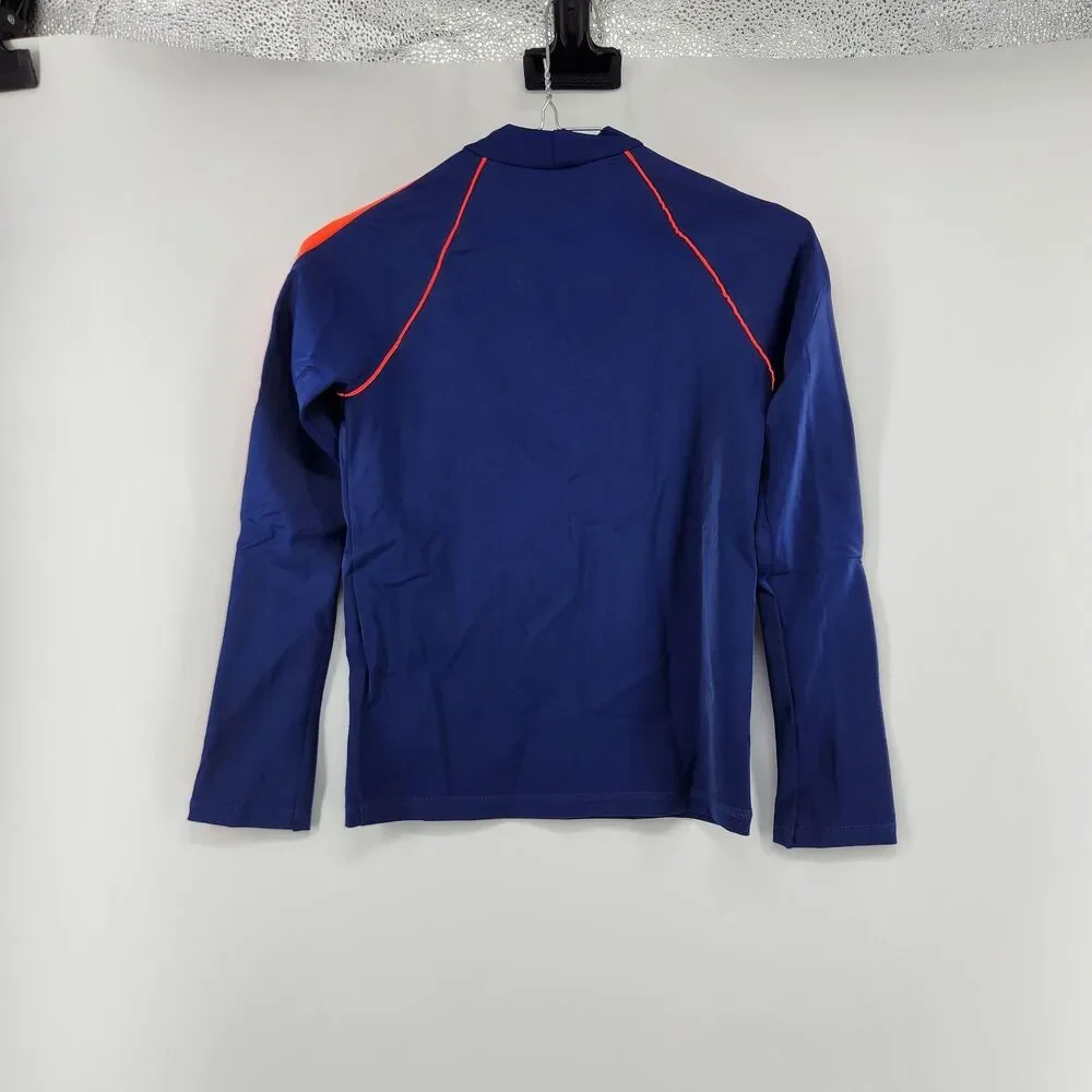 NWT Mini Boden Kids 10-11 College‎ Navy Sun Safe Rash Vest